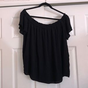 Old Navy Strapless Black Top XL